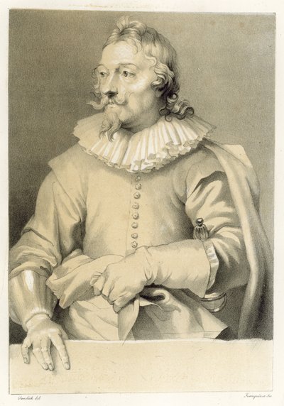 Retrato de um homem de Anthony van Dyck